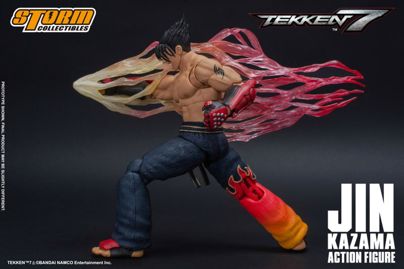 Tekken 7 1/12 Scale Pre-Painted Action Figure: Jin Kazama image 14