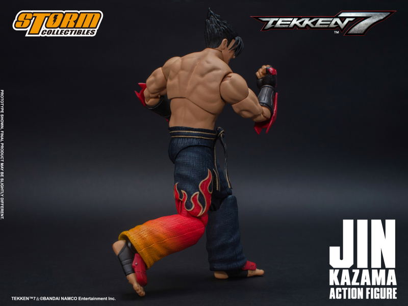 Tekken 7 1/12 Scale Pre-Painted Action Figure: Jin Kazama image 3