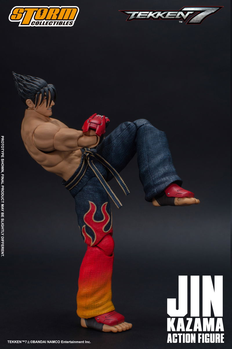 Tekken 7 1/12 Scale Pre-Painted Action Figure: Jin Kazama image 4