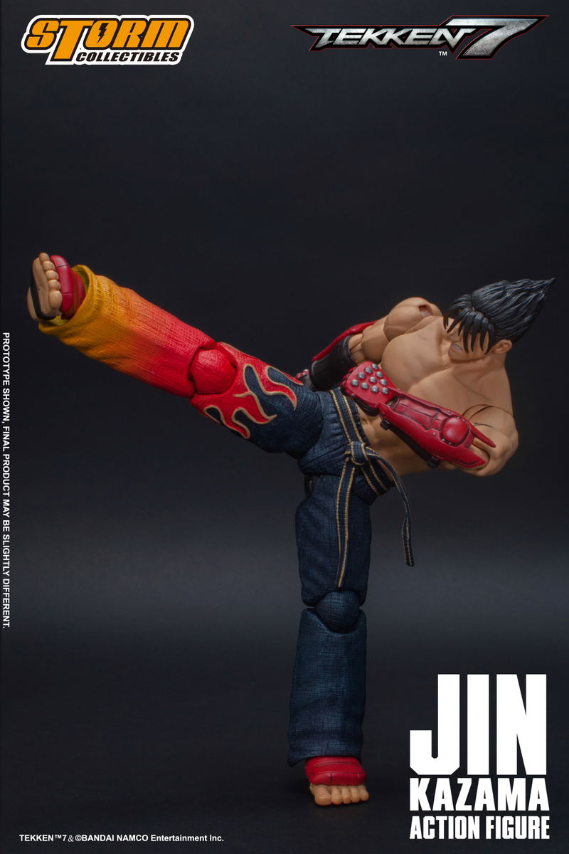 Tekken 7 1/12 Scale Pre-Painted Action Figure: Jin Kazama image 7