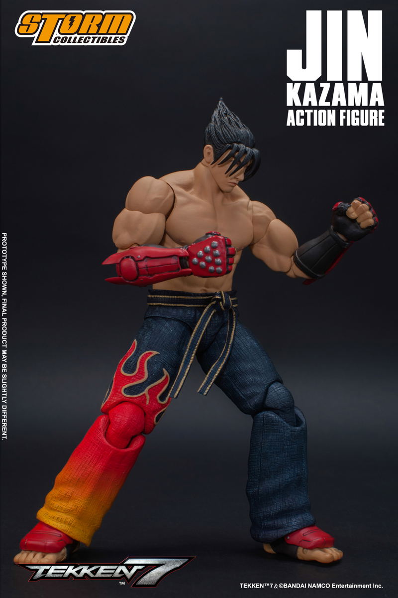 Tekken 7 1/12 Scale Pre-Painted Action Figure: Jin Kazama image 8