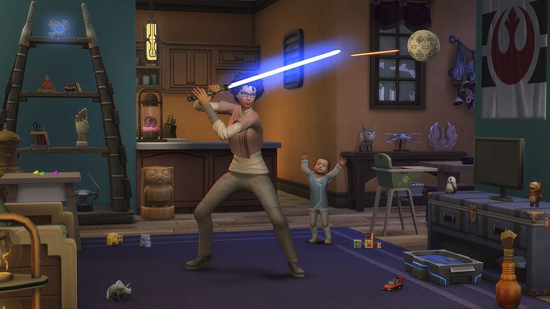 The Sims 4: Star Wars - Journey to Batuu (DLC) <span class="ext" style="background-color: #B0000F; color: #FFFFFF;">DLC</span> <span class="ext" style="background-color: #F96529; color: #FFFFFF;">Electronic Arts</span> <span class="ext ext_digital">digital</span> image 6