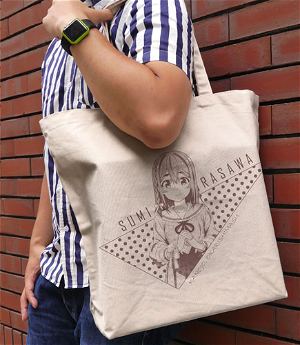 Rent-A-Girlfriend - Sumi Sakurasawa Large Tote Bag Natural