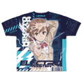 A Certain Scientific Railgun T - Mikoto Misaka Double-sided Full Graphic T-shirt (L Size) thumbnail 3