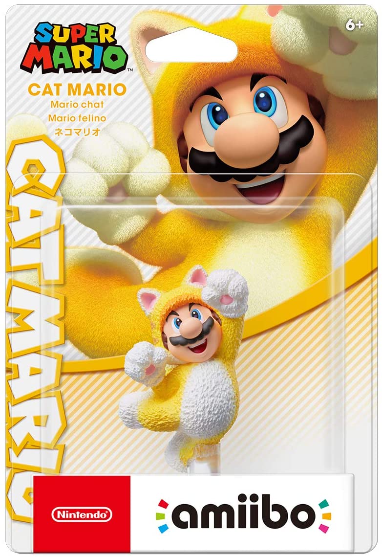amiibo Super Mario Series Figure (Neko Mario) image 1