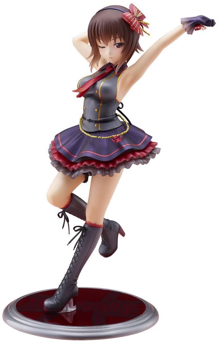 Girls Und Panzer Senshado Daisakusen 1/7 Scale Pre-Painted Figure: Maho Nishizumi [Idol Style] image 1