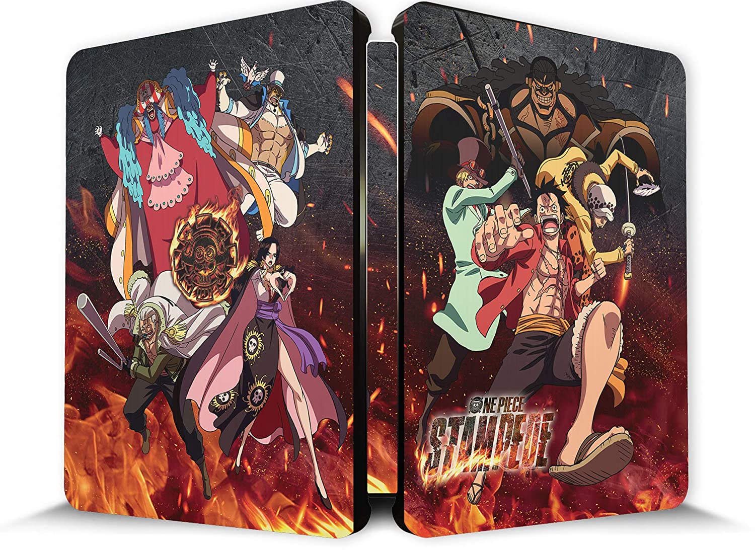 One Piece Stampede Movie Blu ray DVD Digital HD Steelbook