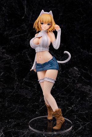 Original Character 1/6 Scale Pre-Painted Figure: Cats Girl Shironeko-chan Illustration by Mataro