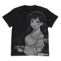 Rent-A-Girlfriend - Chizuru Mizuhara All Print T-shirt Black (M Size) thumbnail 1