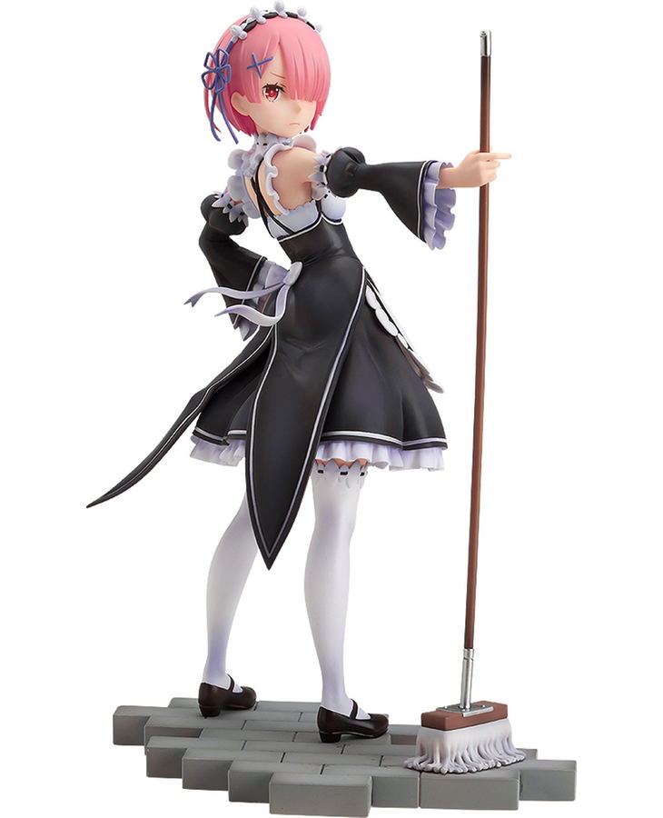 Re:ZERO Starting Life in Another World 1/7 Scale Pre-Painted Figure: Ram [GSC Online Shop Exclusive Ver.] (Re-run) image 1
