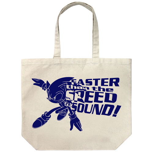 Sonic The Hedgehog - Sonic Large Tote Bag Natural image 1