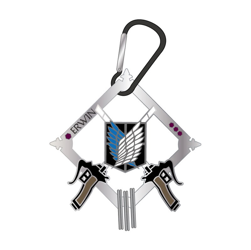 Attack On Titan - Erwin Smith Chara Keychain image 1