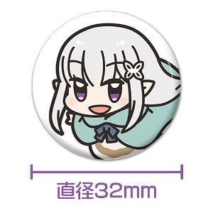 Re:Zero - Starting Life In Another World - Emilia And Rem And Ram Can Badge (Set of 3 pieces)