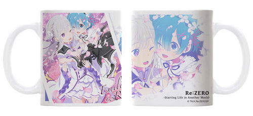 Re:Zero - Starting Life In Another World - Emilia And Rem Full Color Mug image 1