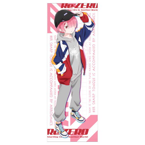 Re:Zero - Starting Life In Another World - Ram Sports Towel Street Fashion Ver. image 1