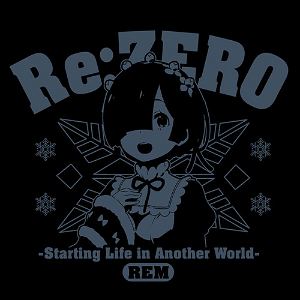 Re:Zero - Starting Life In Another World - Rem Pullover Hoodie Black (XL Size)