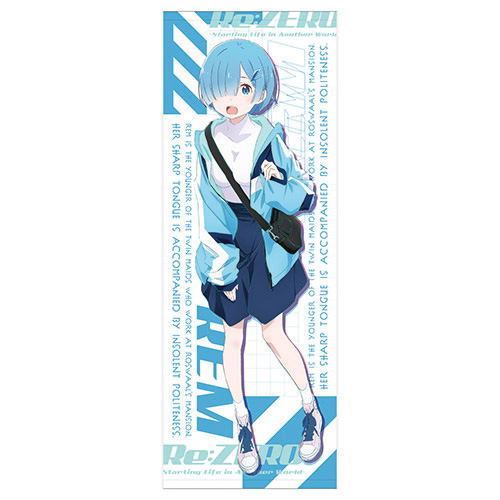 Re:Zero - Starting Life In Another World - Rem Sports Towel Street Fashion Ver. image 1