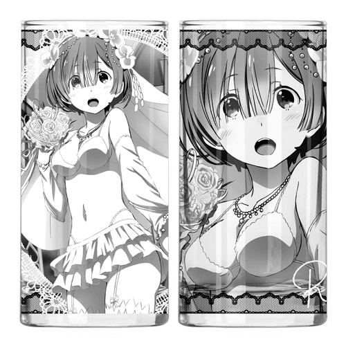 Re:Zero - Starting Life In Another World - Wedding Rem Glass image 1