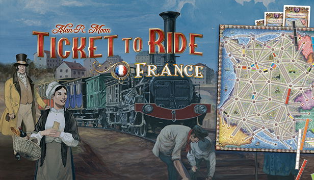 Ticket To Ride: France (DLC) STEAM DLC digital — Import Game Deal