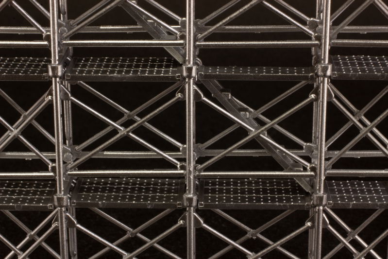 1/64 - 1/100 Scale Plastic Model Kit: Ashiba (Scaffold) image 5