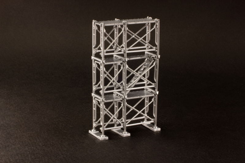 1/64 - 1/100 Scale Plastic Model Kit: Ashiba (Scaffold) image 6