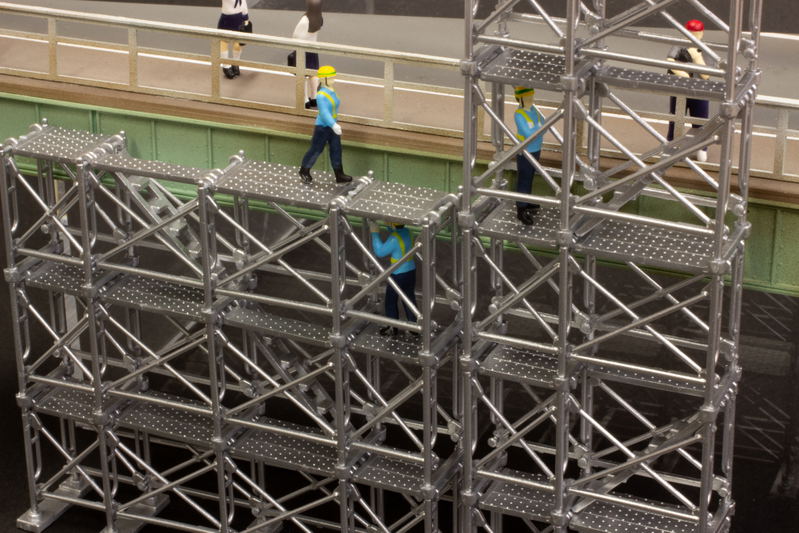 1/64 - 1/100 Scale Plastic Model Kit: Ashiba (Scaffold) image 7