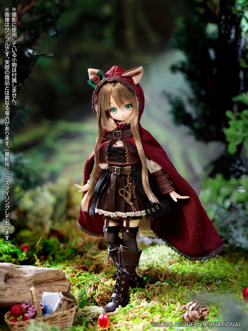 Alvastaria 1/6 Scale Fashion Doll: Tiea -Seamstress Little Red Riding Hood & Wolf of the Forest- image 7