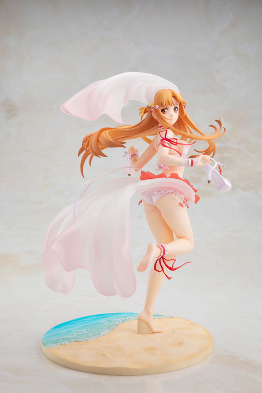 KDcolle Sword Art Online 1/7 Scale Pre-Painted Figure: Asuna Midsummer Shining Bride Ver. image 1