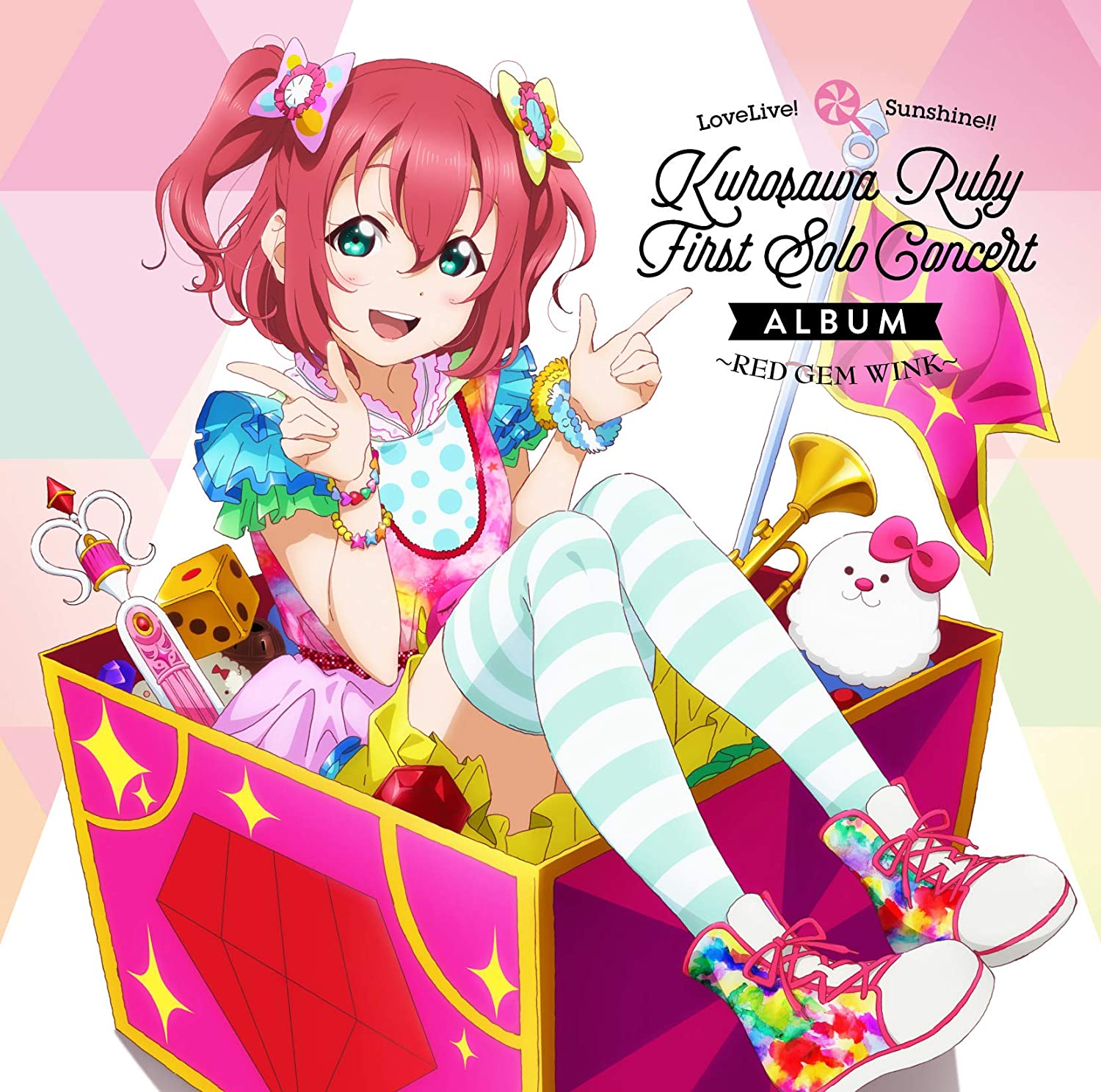 LoveLive! Sunshine!! Kurosawa Ruby First Solo Concert Album - Red Gem Wink — Import Game Deal