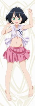 Ms. Vampire Who Lives In My Neighborhood Original Illustration Smooth Dakimakura Cover: Akari thumbnail 2