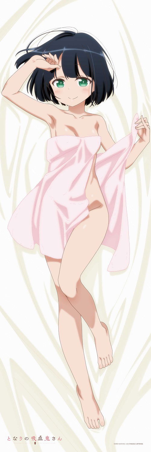 Ms. Vampire Who Lives In My Neighborhood Original Illustration Smooth Dakimakura Cover: Akari image 3