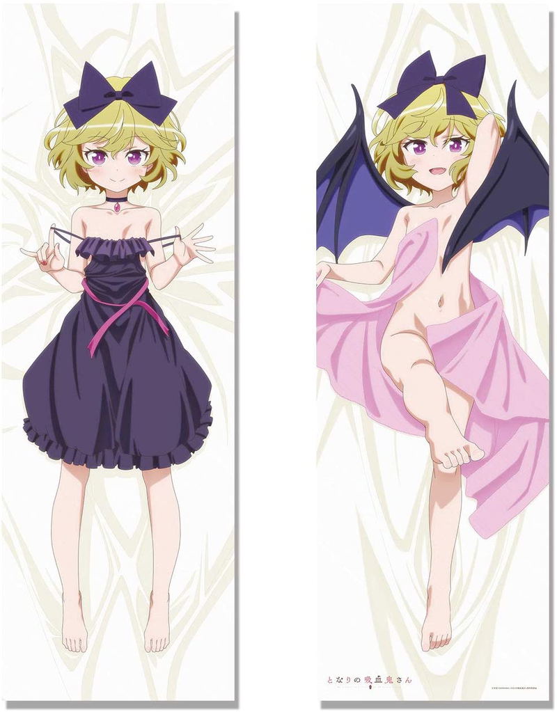 Ms. Vampire Who Lives In My Neighborhood Original Illustration Smooth Dakimakura Cover Vol.2: Ellie image 1