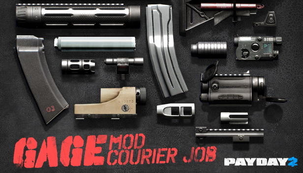 Payday 2: Gage Mod Courier (DLC) <span class="ext" style="background-color: #2a475e; color: #FFFFFF;">STEAM</span> <span class="ext" style="background-color: #B0000F; color: #FFFFFF;">DLC</span> <span class="ext ext_digital">digital</span> image 1