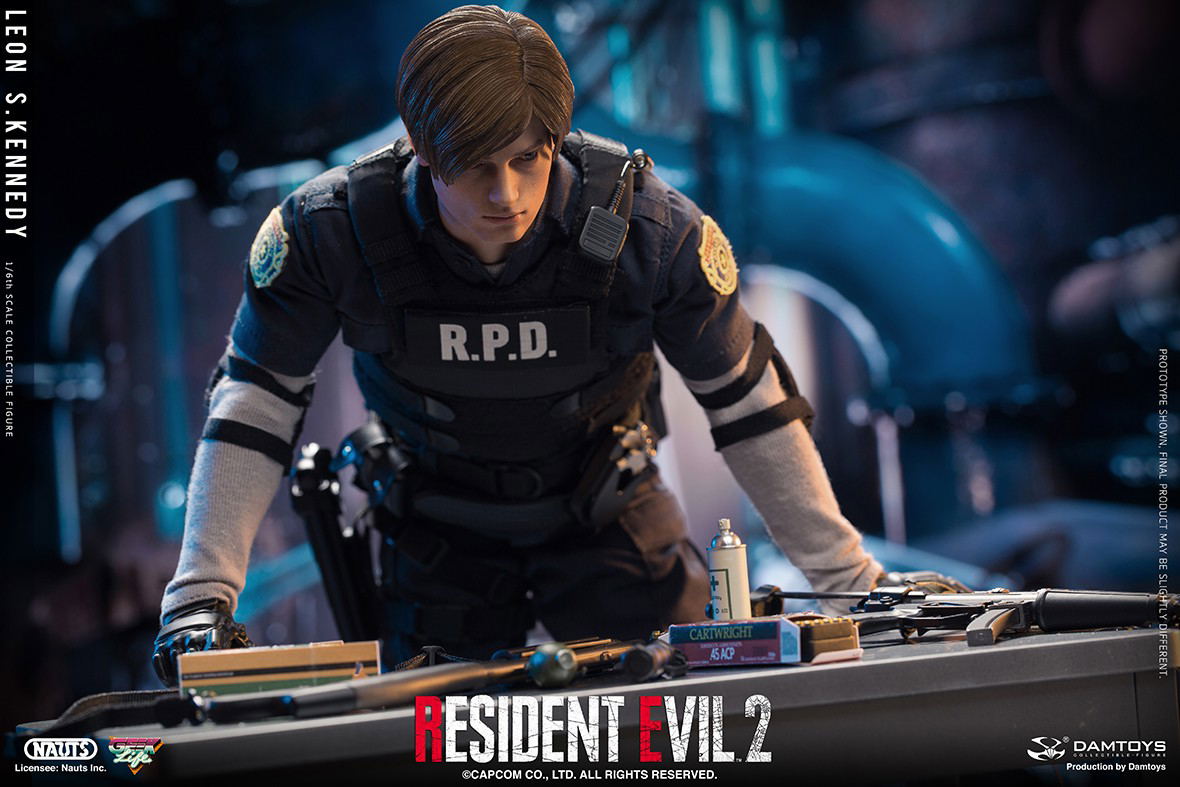 Resident Evil 2 Leon S. Kennedy フィギュア Amazon.co.jp: Resident Evil RE:2 Leon S Kennedy Figure, No Box