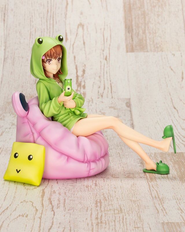 To Aru Kagaku no Railgun T 1/7 Scale Pre-Painted Figure: Mikoto Misaka Gekota Covered Ver. image 3