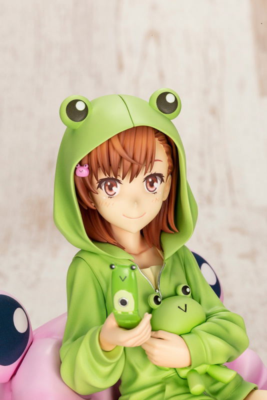 To Aru Kagaku no Railgun T 1/7 Scale Pre-Painted Figure: Mikoto Misaka Gekota Covered Ver. image 4