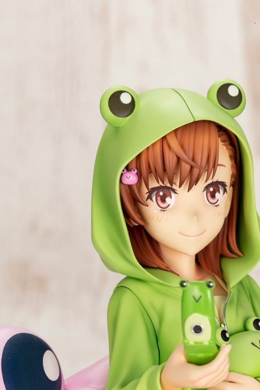 To Aru Kagaku no Railgun T 1/7 Scale Pre-Painted Figure: Mikoto Misaka Gekota Covered Ver. image 8