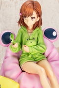 To Aru Kagaku no Railgun T 1/7 Scale Pre-Painted Figure: Mikoto Misaka Gekota Covered Ver. [Deluxe Edition] thumbnail 7