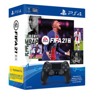 DualShock 4 Wireless Controller + FIFA 21 Bundle Pack_