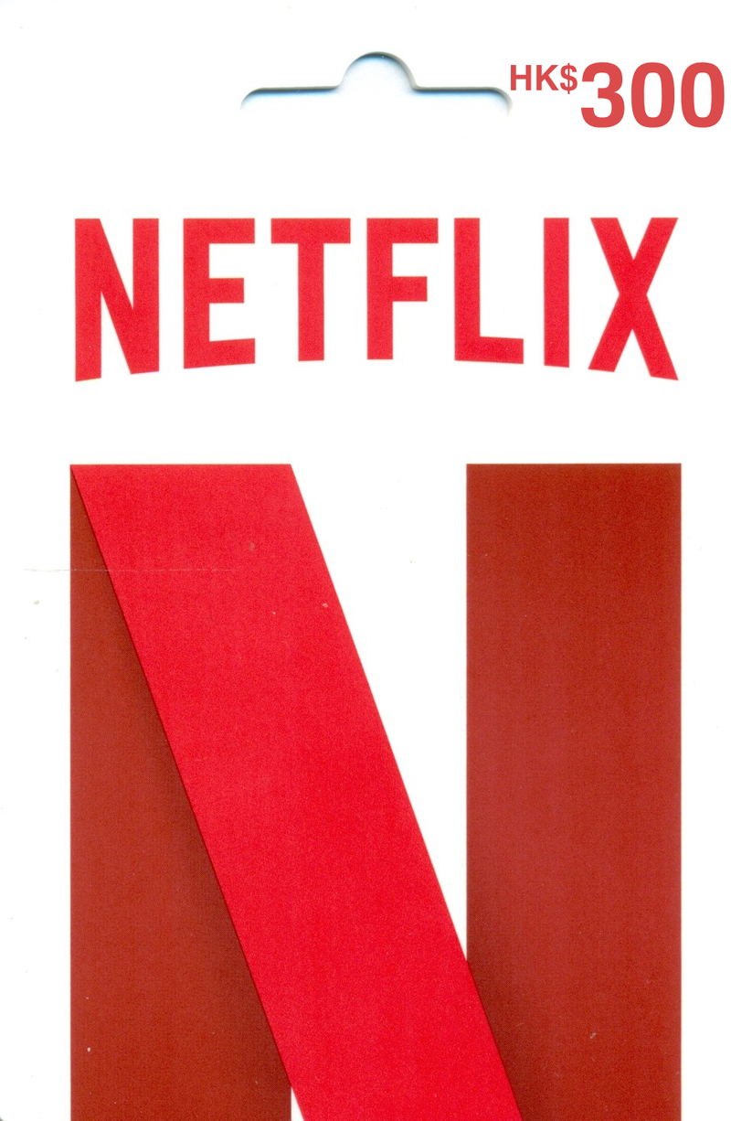 Netflix Gift Card 300 HKD | Hong Kong Account Only digital