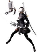 Nier: Automata Play Arts Kai: YoRHa No.2 Type B DX Edition thumbnail 1
