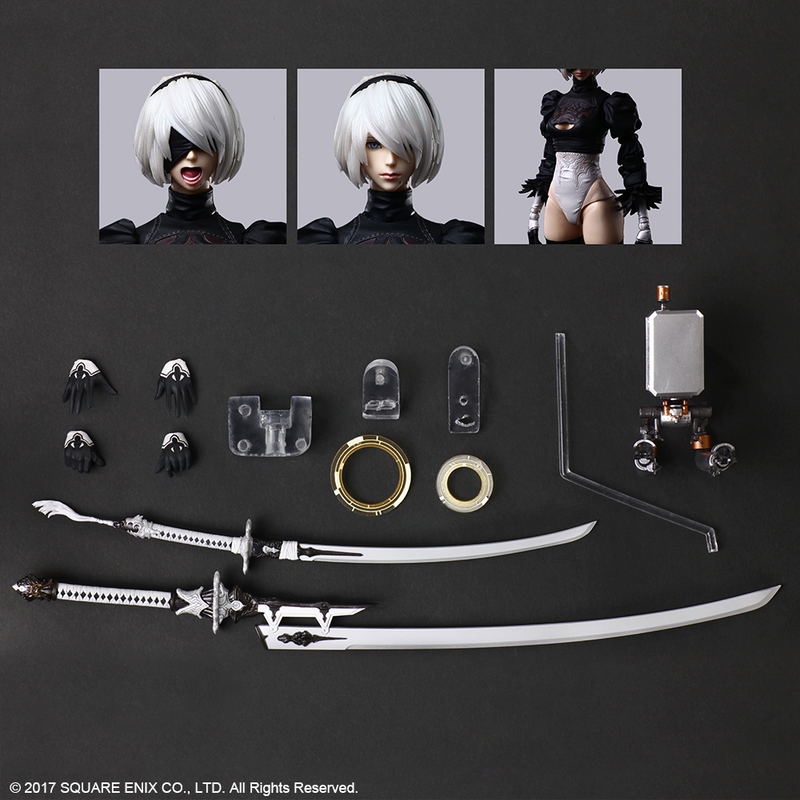 Nier: Automata Play Arts Kai: YoRHa No.2 Type B DX Edition image 10