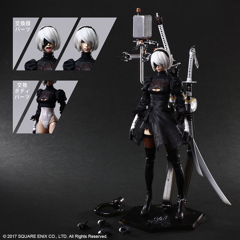 Nier: Automata Play Arts Kai: YoRHa No.2 Type B DX Edition image 11