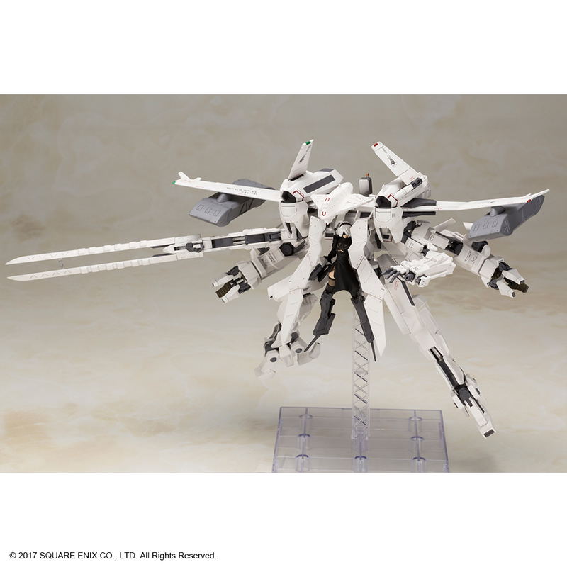 NieR:Automata Plastic Model Kit: Flight Unit Ho229 Type-B & 2B (YoRHa No.2 Type B) image 10