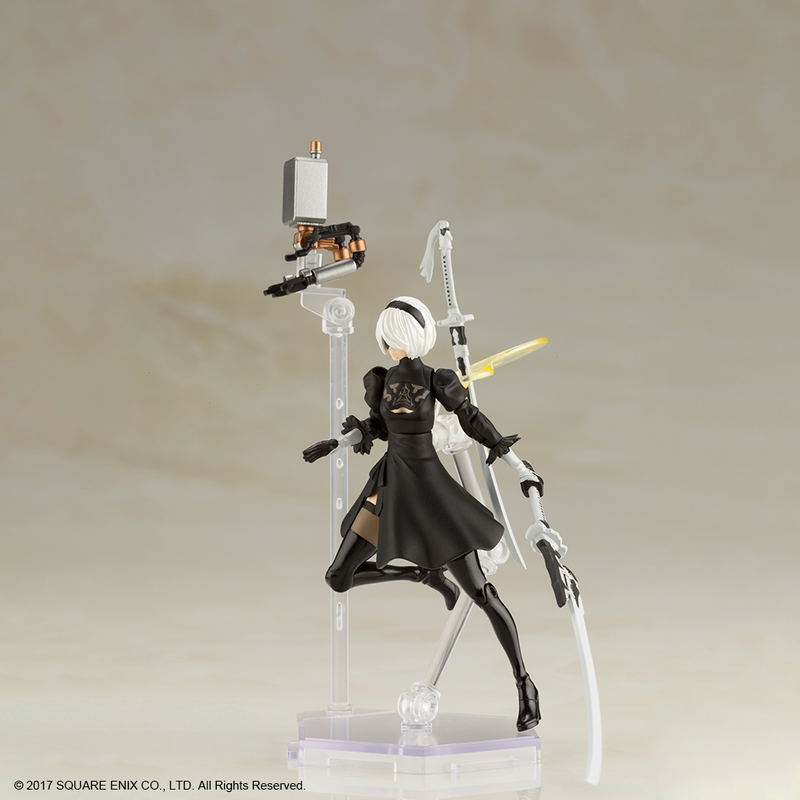 NieR:Automata Plastic Model Kit: Flight Unit Ho229 Type-B & 2B (YoRHa No.2 Type B) image 3