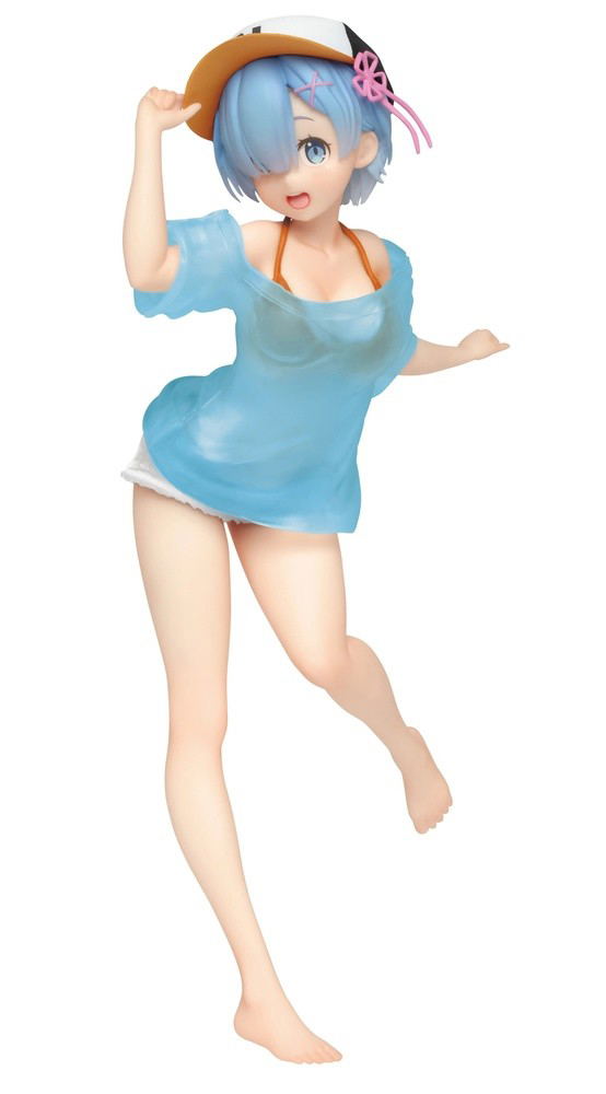 Re:Zero kara Hajimeru Isekai Seikatsu Precious Figure: Rem T-shirt Swimsuit Ver. Renewal image 1