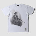 The Last Of Us Part II Torch Torch T-shirt Collection: Ellie With Rifle White (S Size) thumbnail 1