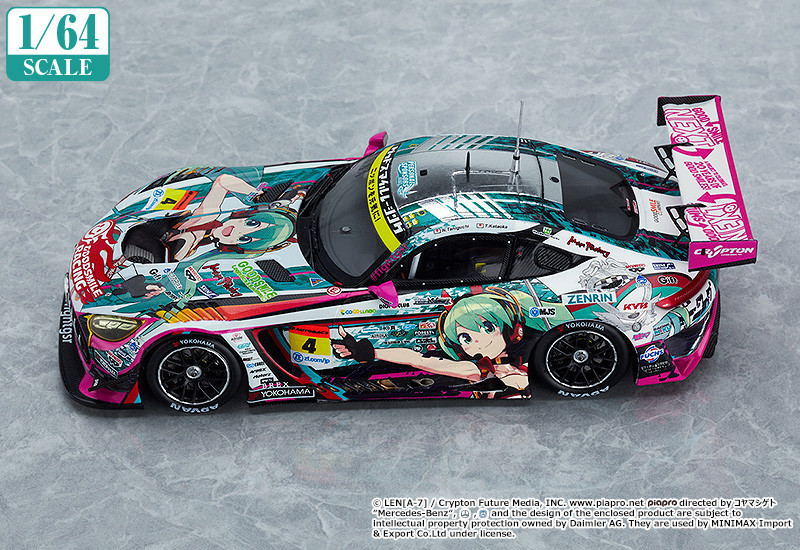 Hatsune Miku GT Project 1/64 Scale Miniature Car: Good Smile