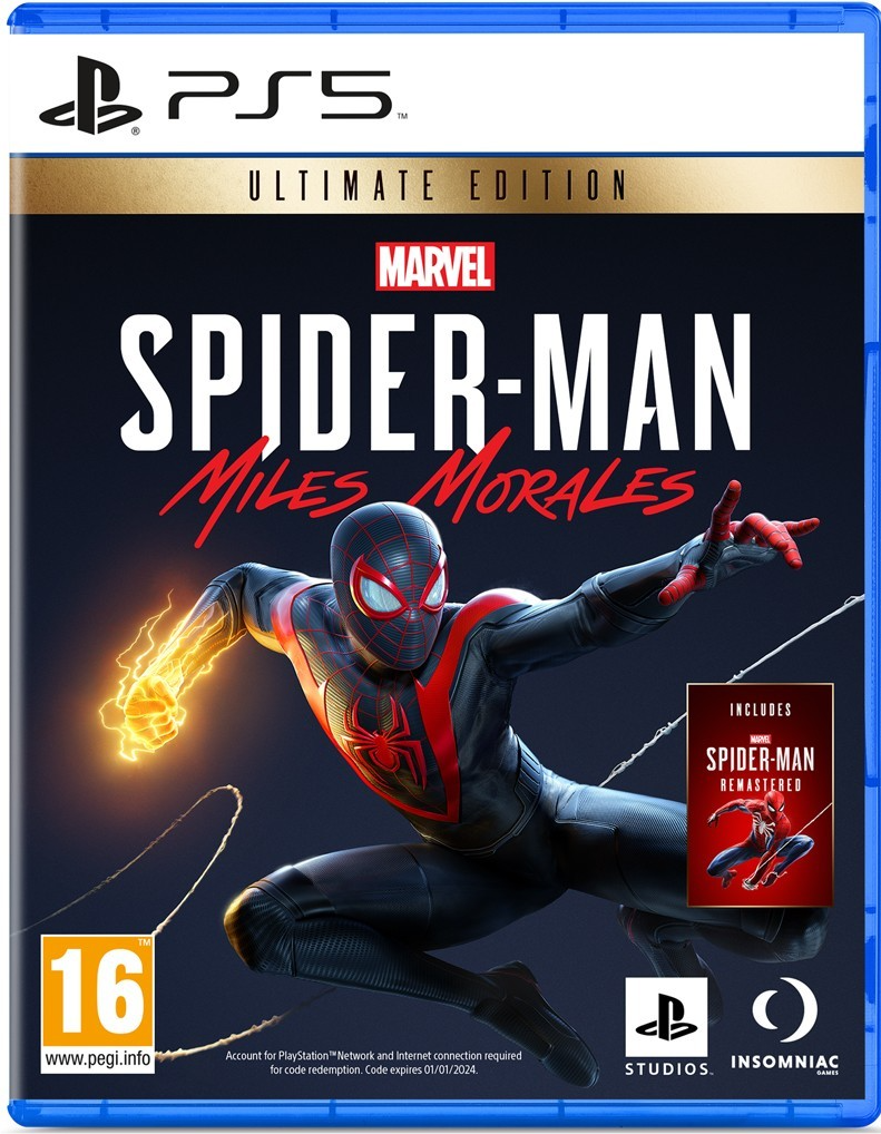 Marvel's Spider-Man: Miles Morales [Ultimate Edition] (English) for  PlayStation 5