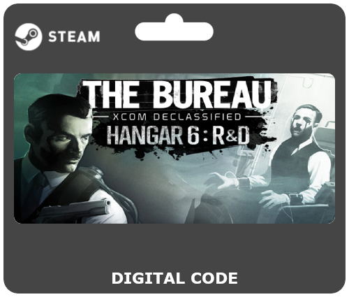 The Bureau: XCOM Declassified - Hangar 6 R&D (DLC) <span class="ext" style="background-color: #B0000F; color: #FFFFFF;">DLC</span> <span class="ext" style="background-color: #2a475e; color: #FFFFFF;">STEAM</span> <span class="ext ext_digital">digital</span> image 1